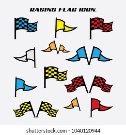 checkered flag vector