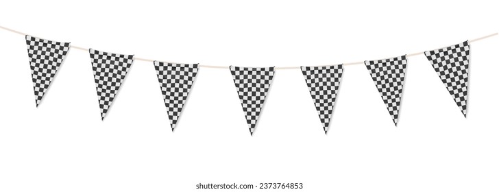 checkered flags decorative colorful party slingers background