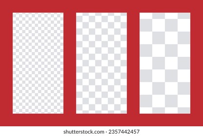 Checkered geometric grid seamless patterns, set of 3. Monochrome grey white cream colors check templates. Business background for web card, social media, banner, poster. Vector illustration