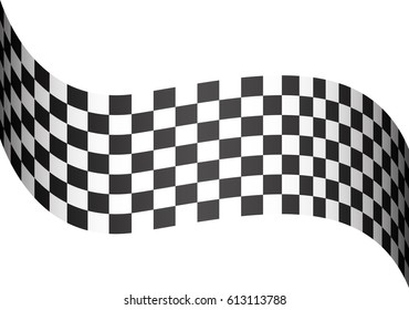 Racing Flag Held Hand Stock Vector (Royalty Free) 1687789864