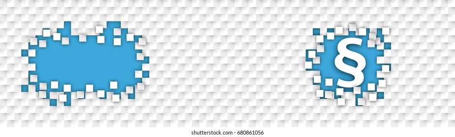 Checkered paper background with holes and paragraph.  Eps 10 vector file.