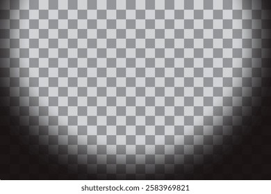 Checkered pattern backdrop. Grayscale shading texture. Vector background concept. Transparent square surface.