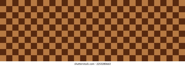 Checkered pattern background. brown. Geometric ethnic pattern seamless. seamless pattern. Design for fabric, curtain, background, carpet, wallpaper, clothing, wrapping, Batik, fabric