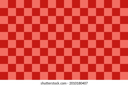 Checkered pattern background. red. Geometric ethnic pattern seamless. seamless pattern. Design for fabric, curtain, background, carpet, wallpaper, clothing, wrapping, Batik, fabric,Vector illustration
