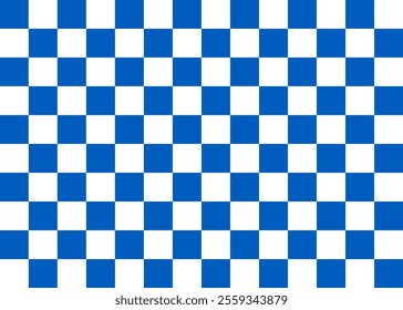 Checkered pattern chess background. Classic geometric design featuring alternating square tiles