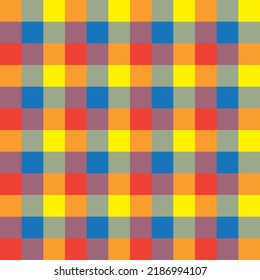 Checkered pattern design, fabric pattern, suit for clothing, clothing,ornament, decoration.