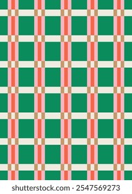 Checkered pattern design. Vector illustration.