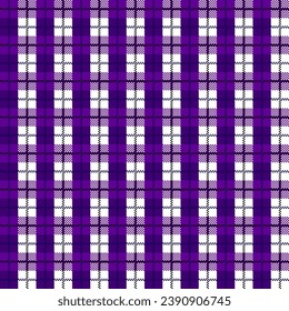 Checkered Pattern Fabric Plaid Sarong Geometric Ethnic Clothing Tablecloth Modern Classic Traditional Style Wallpaper Vector Design for Textile