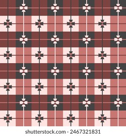 Checkered Pattern Gingham Plaid Fabric Design Print. Fashion Concept Clothing Pants Shirts Ethnic Multipurpose cloth Tablecloths Textile industry and more.