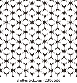 Checkered pattern, mesh, seamless vector background.