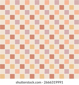 Checkered Pattern, Plaid Pattern, Vintage Cute Background, Square Background, Plaid Wallpaper, Seamless Pattern, Repeat Pattern, Checkered Seamless Wallpaper, Vector Illustration Background	