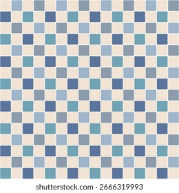 Checkered Pattern, Plaid Pattern, Vintage Cute Background, Square Background, Plaid Wallpaper, Seamless Pattern, Repeat Pattern, Checkered Seamless Wallpaper, Vector Illustration Background	