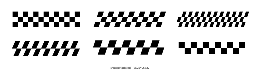 checkered pattern. Racing pattern vector