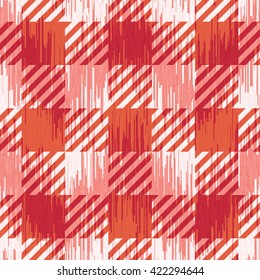 Checkered pattern seamless background tile