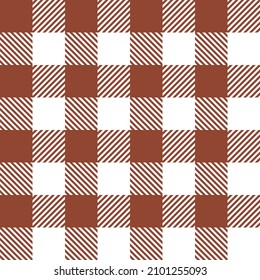 Checkered pattern, seamless chocolate colorful background for tablecloth, towel, oilcloth, other modern fabric print