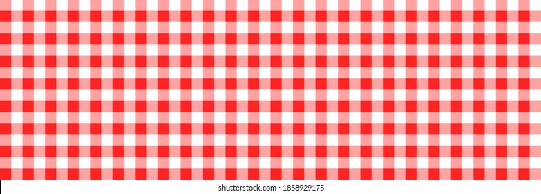 Checkered pattern. Seamless red background. Vector abstract illustration