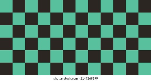 checkered pattern, tanjiro Demon Slayer - Kimetsu No Yaiba