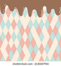 checkered pattern templates classical colored flat decor design for decorating, wallpaper, wrapping paper, fabric, backdrop and etc.