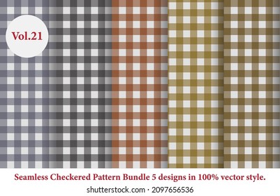 checkered pattern Vol.21,vector tartan,fabric texture in retro style,abstract colored