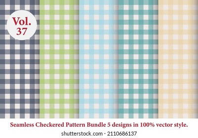 checkered pattern Vol.37,vector tartan,fabric texture in retro style,abstract colored