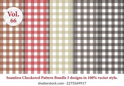 checkered pattern Vol.66,vector tartan,fabric texture in retro style,abstract colored