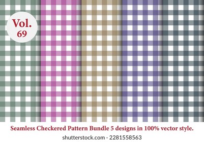 
Schachbrettmuster Vol.69,Vektortartan,Textur im Retro-Stil,abstrakte Farben