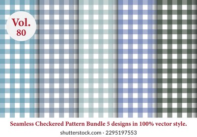checkered pattern Vol.80,vector tartan,fabric texture in retro style,abstract colored
