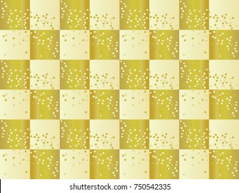 Checkered pattern.Japanese style.