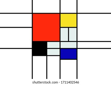 bunter geometrischer Hintergrund Vektorillustration