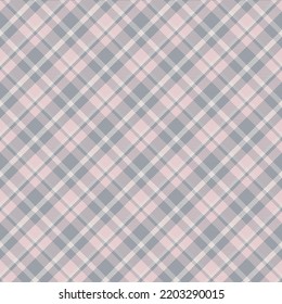 Checkered plaid background of fabric texture pattern design.