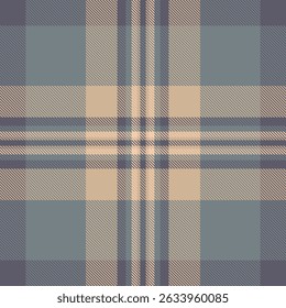 Checkered plaid pattern fabric, punk background textile seamless. Elegance check vector texture tartan in pastel and light colors palette.