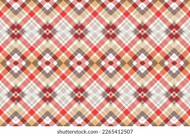 Checkered Plaid pattern seamless is a patterned cloth consisting of criss crossed, horizontal and vertical bands in multiple colours.plaid Seamless For scarf,pyjamas,blanket,duvet,kilt large shawl.