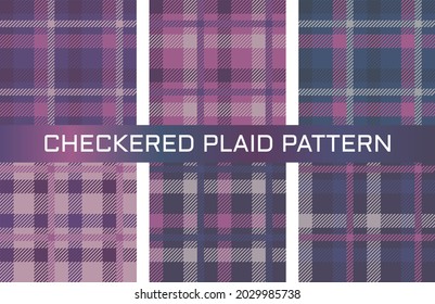 Patrón de yegua a cuadros para ropa textil. Ilustración del vector