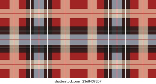 Checkered plaid seamless pattern. Tartan lumberjack background, wrapping paper, backdrop. Great for apparel, clothing. Spring, autumn, winter motives.