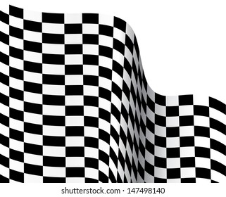 checkered race flag