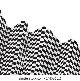 checkered race flag. Racing flags. Background checkered flag Formula one with space for your text 