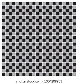 Checkered Racing flag isolated on white.
