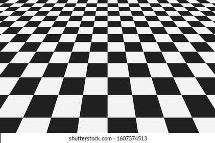 Checkered Racing flag isolated on white.