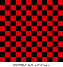 checkered red black pattern for transparent background, check tile square black white pattern