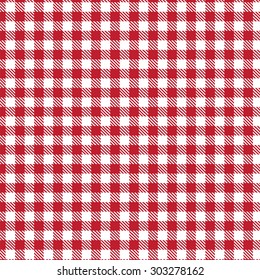 Checkered Red White Pattern Vector Art Stock Vector (Royalty Free ...