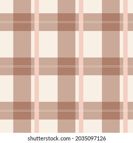 Geprüftes rustikales traditionelles Muster.  Farmer- oder Picknickhintergrund - nahtloses Muster-Design. Vektorquadratische Kachel mit Streifen. Linentextur Retro Design.