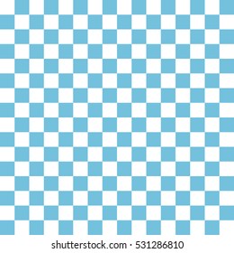 Checkered seamless background blue