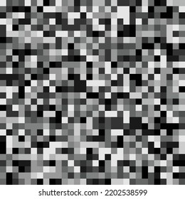 Checkered seamless background pattern of squares and diamond. Grey, Black and white theme. Simple flat geometric and abstract vector illustration. random color monochrome. for fabric print textile
