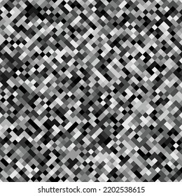 Checkered seamless background pattern of squares and diamond. Grey, Black and white theme. Simple flat geometric and abstract vector illustration. random color monochrome. for fabric print textile
