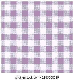 Checkered seamless fabric design. Plaid fabric pattern classic pattern. Decorative textile and fabric types vector graphics.