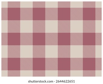 Checkered seamless fabric design. Plaid fabric pattern classic pattern. Decorative textile and fabric types vector graphics.