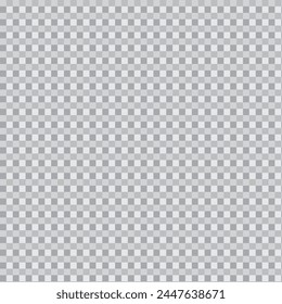 Checkered seamless gray pattern background. transparent pattern background.  seamless gray and white squares. vector design grid. checkered texture.  simulation alpha channel png. 