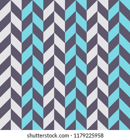 Checkered Seamless Pattern With Alternating Parallelogram. Optical Illusion, Color Background.