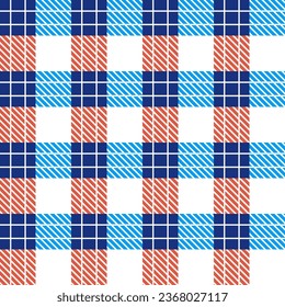 Checkered seamless pattern. Chequered backdrop for textile, tablecloth,clothes etc.