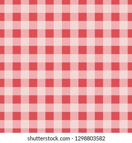 Checkered seamless pattern for home ware decor, fabric and textile, wallpaper and web design. 